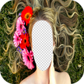 Woman Beauty Hair Flowers
