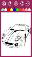 Coloring Book - Fast Cars screenshot 2