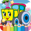 Car Drawing Coloring Book APK