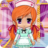 Chibi anime manga dress up games biểu tượng