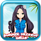 Dress Up Summer Beach For Girl Zeichen