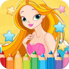 download Mermaid Drawing Coloring Book APK