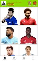 Footballer Soccer Stars Affiche