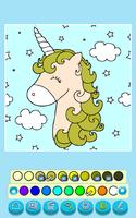 ﻿Unicorn Coloring Book poster