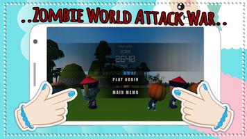 Zombie World Attack War screenshot 3