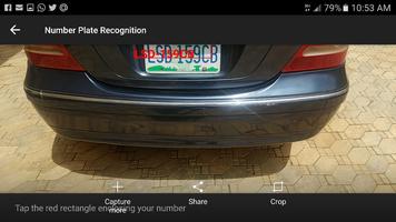 1 Schermata Automatic Number Plate Recognition App