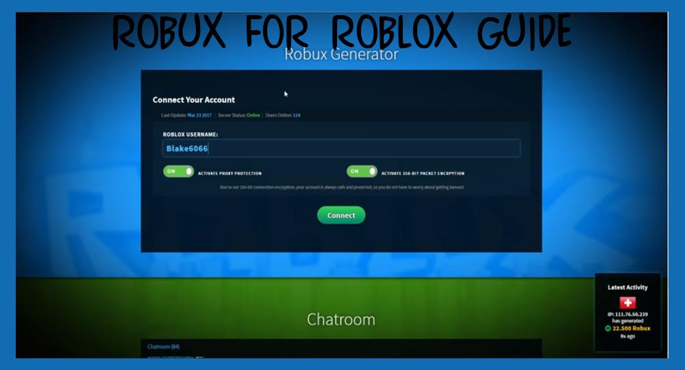 Tips Robux On Roblox Generator For Android Apk Download - how to activate a roblox game 2017