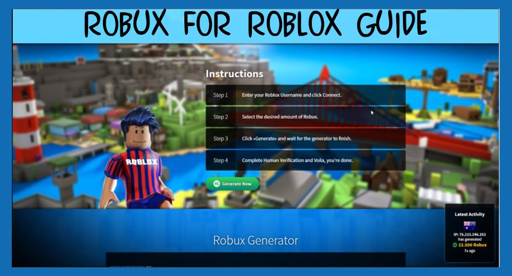 Tips Robux On Roblox Generator For Android Apk Download