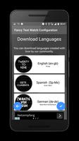 Fancy Text Watch capture d'écran 1