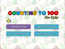 Counting to 100 for kids poster