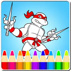 Coloring:Turtles Ninja Legends アプリダウンロード