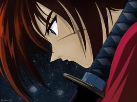 Kenshin himura wallpapers art Affiche