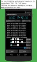 Talk! Stopwatch تصوير الشاشة 3