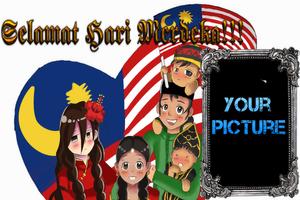 Malaysia Merdeka Day Photo Design & Sticker 2017 स्क्रीनशॉट 2