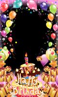 1 Schermata Birthday Photo Card Editor