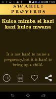 Swahili Proverbs syot layar 1