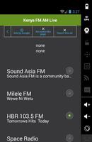 케냐 FM AM 라이브 포스터