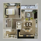 Interior Design of Container Home ไอคอน