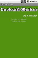 Cocktail Shaker Plakat
