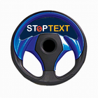 Stop text 2.0-icoon