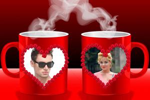 Coffee Cup Dual Photo Frame 截图 3