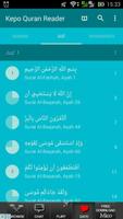Kepo Quran for Android captura de pantalla 1