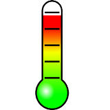 Einfaches Thermometer