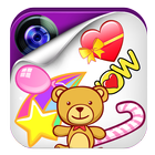 Snap Photo Stickers Editor-icoon