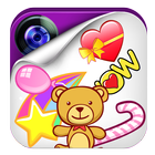 Snap Photo Stickers Editor Zeichen