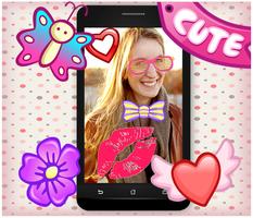 Snap Photo Stickers Editor Plakat