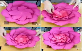 DIY Membuat Bunga Dari Kertas ポスター
