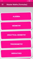 Master Maths (Formulas) تصوير الشاشة 1