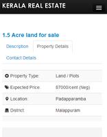 Kerala Real Estate capture d'écran 1