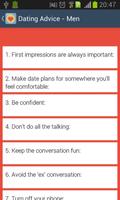 Dating Advice And Tips For Men captura de pantalla 3
