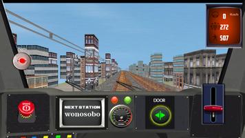 Kereta Api Simulator تصوير الشاشة 1