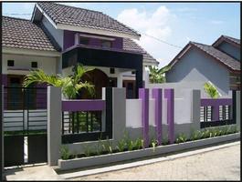 fence house design poster