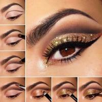 2 Schermata tutorial di trucco per sopracciglia perfetto