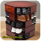 shoe rack design icon