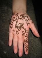 simple mehndi design poster