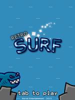 Retro Surf Affiche