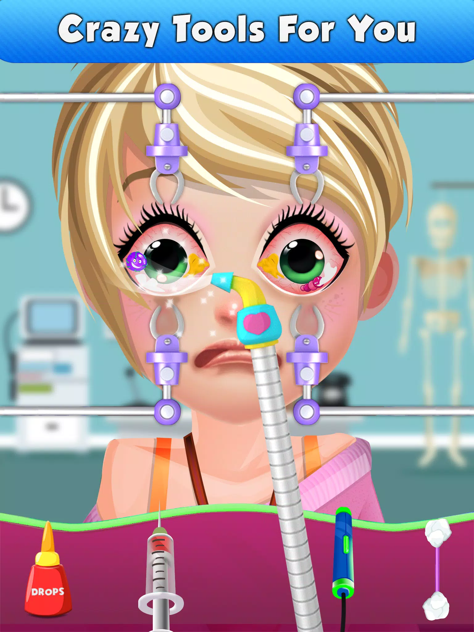 Funny Eye Surgery - Jogo para Mac, Windows (PC), Linux - WebCatalog