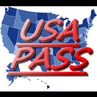 USA Driver License Pass-icoon