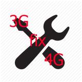 Fix 3G 4G Connection Free icône