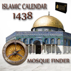 Islamic Calendar & Find Mosque icône