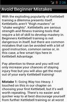 Kettlebell Training - Workout imagem de tela 2