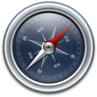 Transparent GPS Compass icon