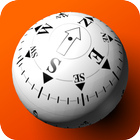 3D Stabilized Ball Compass icône