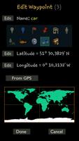 3 Schermata GPS Waypoint Finder