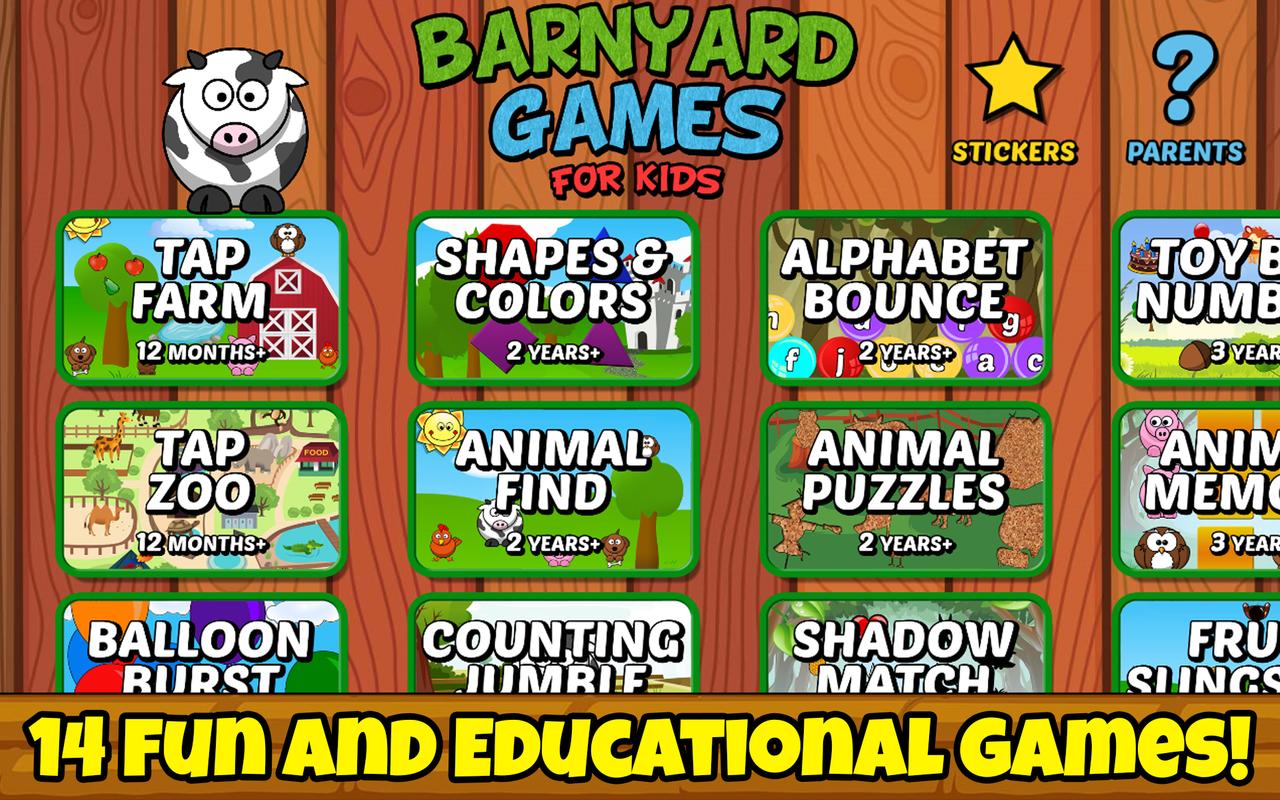 Barnyard Games Free Online