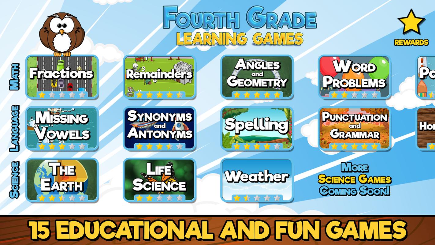 Fourth Grade Learning Games for Android - APK Download
